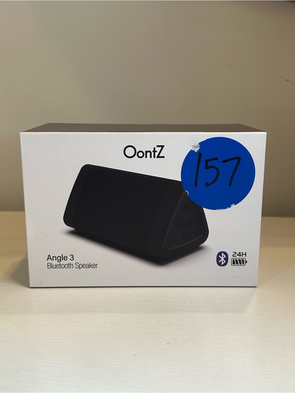 Angle 3 Portable Bluetooth Speaker - Black